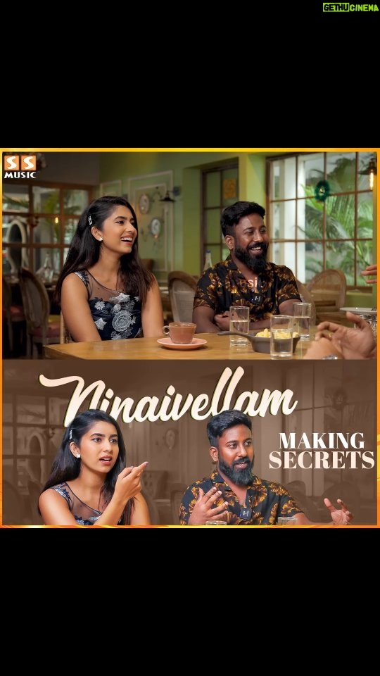 Saras Menon Instagram - அந்த படத்துல என் Song ah Cut பண்ணிட்டாங்க..! - Ninaivellam (Music Video) Team Interview . @joshvivian_nobb @sarasmenon @dharvin.here @thinkmusicofficial . #ninaivellam #joshvivian #musicalbum #dharwin #ninaivellamsong #musicvideo #sarasmenon #JoshVivianInterview #dharwinlatest #ssmusic