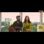 Saras Menon Instagram - Josh Vivian and Saras Menon Ninaivellam Music video Special Interview ❤️ . . . #suryanfm #vivianjosh #sarasmenon #saraswathimenon #cosmopolitankadhali #cosmokadhal