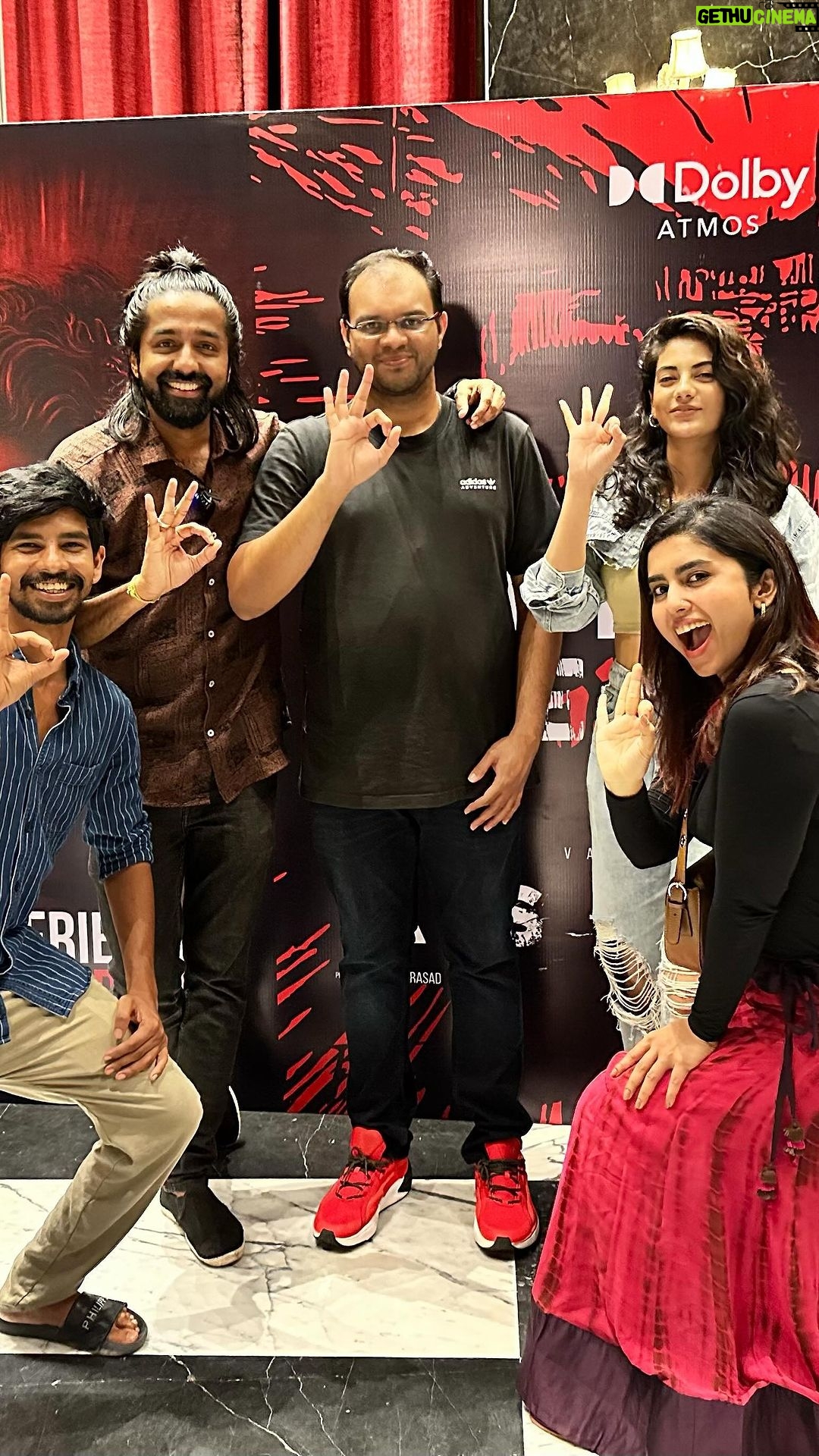 Saras Menon Instagram - The fears within us, the fears imposed on us while bringing this story to the screen all faded when we heard the audience and those echoes give us nothing but courage to do this all over again β₯οΈππΌ 8th day of release - Houseful show at Rohini Cinemas (11:55pm show) and the energy at 2am π₯! #asvins #asvinsincinemas @svccofficial #BVSNPrasad @sakthifilmfactory @praveendaniel @goldenarrow_studios_official @thetarunteja @iamvasanthravi @vimraman @muralidarans @sarasmenon @udhaya_deep @actor_malina @ivijaysiddharth @edwinsakay @venkat_raajen @artdirectordonbala @sync.cinema @donechannel1 @vamsikaka Rohini Theatre