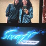 Saras Menon Instagram - One of things we love about Chennai is the theatrical experience, so watch the next re release because we had a blast 💥 🥰💃So glad we got to watch ‘Sivaji, the boss ‘ again, what a film and shout out to all the technicians and people who made such a spectacle possible 🥳 @avmproductionsofficial 💥💥 @arunaguhan ❤️ #sivajitheboss #rajnikanth Sathyam Cinemas