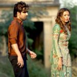 Sargun Mehta Instagram – Just 🦋 @harrdysandhu found a bts.

Ignore the man in the foreground .  Gaane ka bts hai..