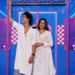 Sargun Mehta Instagram - We arn't done yet @isshehzaankhan ... 😁😁 you choose the date and time of our next video🫠 Option A - today 3pm Option B - today 5pm Option c - tomm 11am Option d - jabb mann kare 🤣🤣