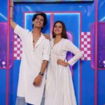 Sargun Mehta Instagram - We arn't done yet @isshehzaankhan ... 😁😁 you choose the date and time of our next video🫠 Option A - today 3pm Option B - today 5pm Option c - tomm 11am Option d - jabb mann kare 🤣🤣