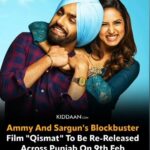 Sargun Mehta Instagram - I CANNOT BELIEVE IT ... BUT 2 films that changed my life are RE -RELEASING IN THEATRES TODAY .. BOOK YOUR TICKETS NOW 😁