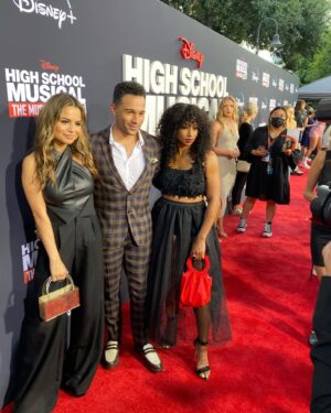 Sasha Clements Instagram - #HSMTMTS season 3 premiere ❤️ So excited to stream the rest! And SO proud of my love! I don’t think you’re ready for what’s coming 🤩
