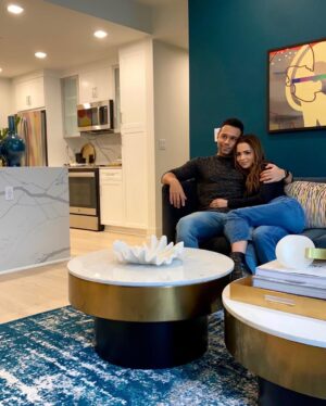 Sasha Clements Instagram - We’ve been living at @TheQLiving during our home reno. The amenities are insane with a resort style pool, in house massage therapist, complimentary house driver and a massive 9,000 sq ft gym - just to name a few! We’ll be posting an apartment tour soon! #TheQLivingPartner #QTopanga