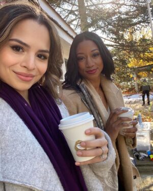 Sasha Clements Instagram - My heart can’t handle the very last video😭😍 A little memory montage from our time filming #AChristmasDanceReunion 🎄 #itsawonderfullifetime