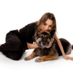 Sasha Clements Instagram - Twins 🥰 Thank you @charlienunnphotography for capturing the soul of our dopey, cuddly, stoic, and brilliant baby, Gigi. We will treasure these for the rest of our lives! We are so thrilled to be included in this project supporting @wagsandwalks ❤️ #petadoption