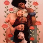 Sasha Clements Instagram - There aren’t too many things more beautiful than the deep love and support of a sisterhood. Sending so much gratitude to the women in my life. Whether I know you, knew you, studied you in school - I appreciate you. To the women I’ll never know, who have paved the way for me and so many others...thank you❤️ (Also, I tried finding the artists for these pics. If you know who should be credited please tag them below🙏🏼) #internationalwomensday