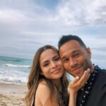Sasha Clements Instagram - Finally getting the hang of the Shaka sign! Corbin said I’ve been holding it up too high making it look like I was saying “call me!” 🤦🏻‍♀️ Anyway here’s us at @germainesluau which was a beautiful way to celebrate the end of our Hawaii shoot❤️ Mahalo for having us! 🤙🏼 Germaine's Luau and Special Events