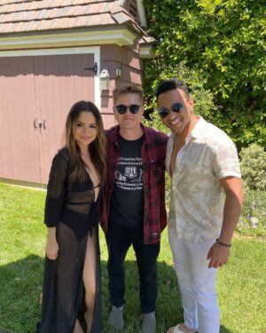 Sasha Clements Instagram - So much fun working with friends❤️Thank you @mrgrabeel for having us! Love you SO much!!!!