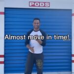 Sasha Clements Instagram - @podsofficial It’s as easy as that! And we can access our belongings whenever we want at their secure storage facility! We’re so close to moving in! We’ll be unloading in no time! #whatmovesyou #podspartner #ad