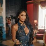 Saweetie Instagram - ask me about this campaign in my next interview 😉 exciteddd to be the new face of @truereligion 🥳 cute lil tops & low rise baddies will be in full effect 🫶🏽 #GOTHERE