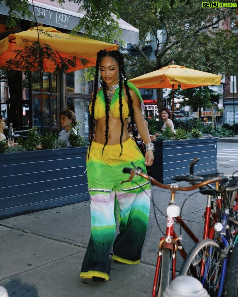 Saweetie Instagram - lil bae area bih 💚 Brooklyn, New York
