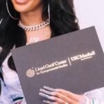 Saweetie Instagram - framing this!!! thank you @uscmarshall @therealalbertnapoli ❤️✌🏽💛 University of Southern California