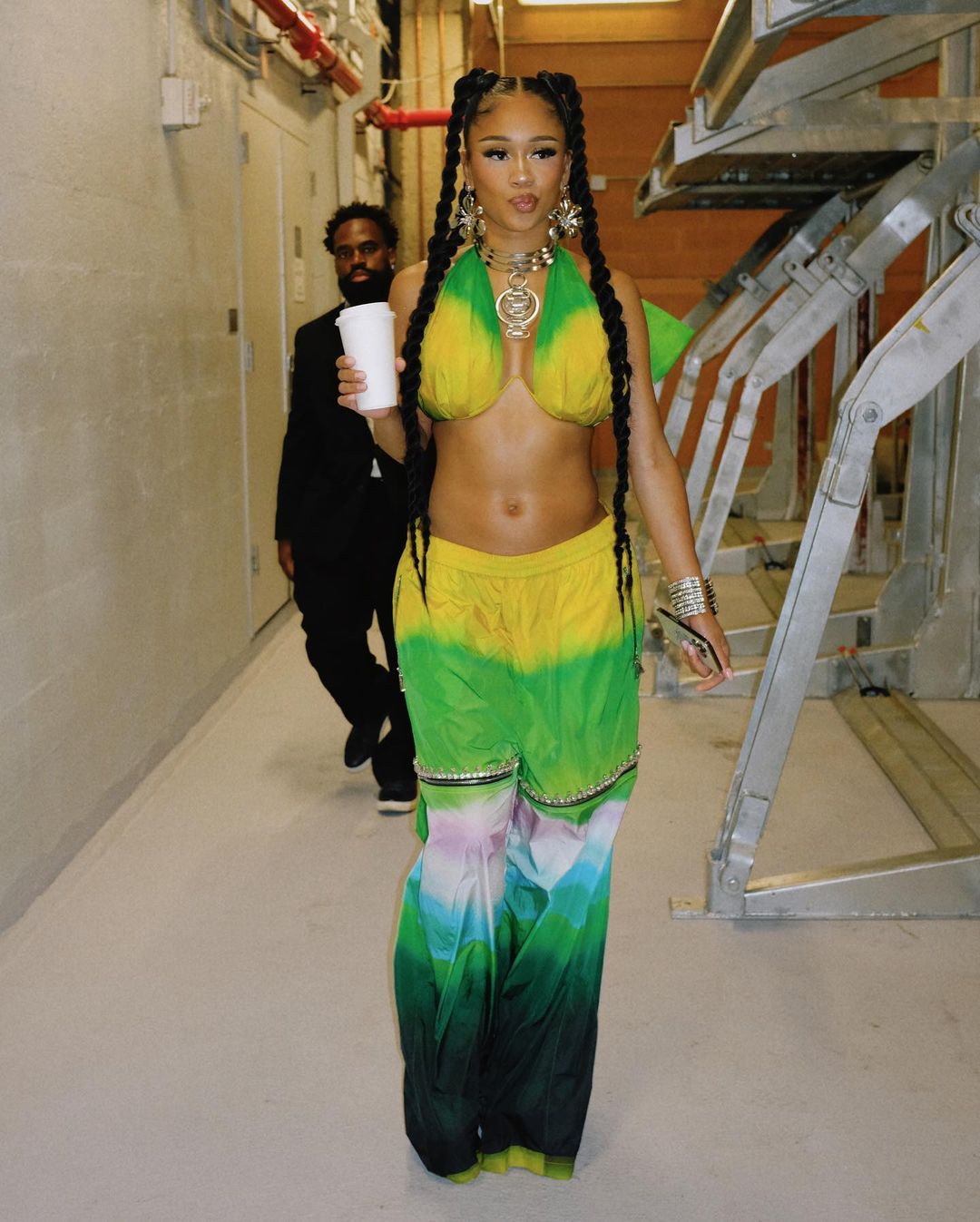 Saweetie Instagram - lil bae area bih 💚 Brooklyn, New York