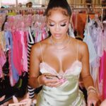 Saweetie Instagram - Introducing @AthenaClub’s newest campaign starring @Saweetie 🚿🧴🧼 Explore Saweetie’s favorite body and shave essentials, now live on athenaclub.com 🫧 Photographed by: @adrienneraquel BTS Photography by: @ro.lexx