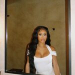 Saweetie Instagram – mother & the nature 🌩️🌩️🌩️ Malibu