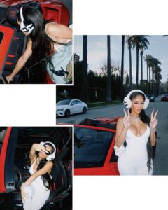 Saweetie Instagram - spin the block in the lambo 🤭