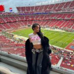 Saweetie Instagram - BANG BANG ‼️ ☹️🤘🏽❤️💛 @49ers #FTTB #DoItForTheBay Levi's Stadium