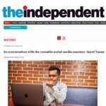 Sayef Turan Instagram - My interview with Mainstream National Daily @theindependentbd 📰❤️ #SocialMedia #bangladesh #socialmediastrategy #interview #theindependentbd