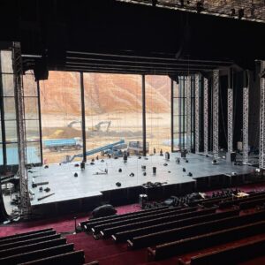 Scott Eastwood Instagram - Marhaba from Maraya, the world's largest mirrored building covered in 9,740 mirrors.  Need to see a concert here  #AlUla
#filmalula