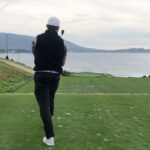 Scott Eastwood Instagram – Practice rounds for @attproam are humbling. Great day @mvegapena  Thanks chip!! Your the man. Thanks dolly 📷