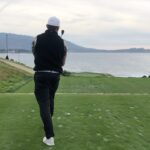 Scott Eastwood Instagram - Practice rounds for @attproam are humbling. Great day @mvegapena Thanks chip!! Your the man. Thanks dolly 📷