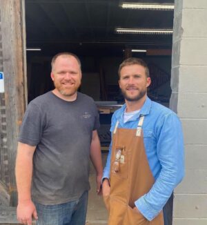 Scott Eastwood Instagram - Hard at work in the wood shop.  @discoveryplus @scotsman.co