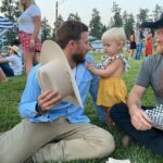 Scott Eastwood Instagram - Great week up in Montana. It really is pure up there. 🇺🇸. Thanks @johnny_shockey for putting on a great event. @outriderspresent #underthebigsky great to see artist doing their thing. People gathering and enjoying that craft together. Important for life, and your soul.