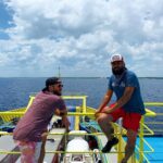 Scott Eastwood Instagram – Missing summer.  Missing Great times with good friends. @jonahs__kitchen and I on a ferry in Mexican waters.  Now I’m freezing 🥶 getting ready to shoot this movie.