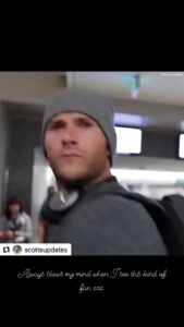 Scott Eastwood Instagram - When I see this fan art it moves me. Couldn’t do what I do with out the fans. Thanks for all the love. Didn’t know I was such a dancer. @channingtatum watch out