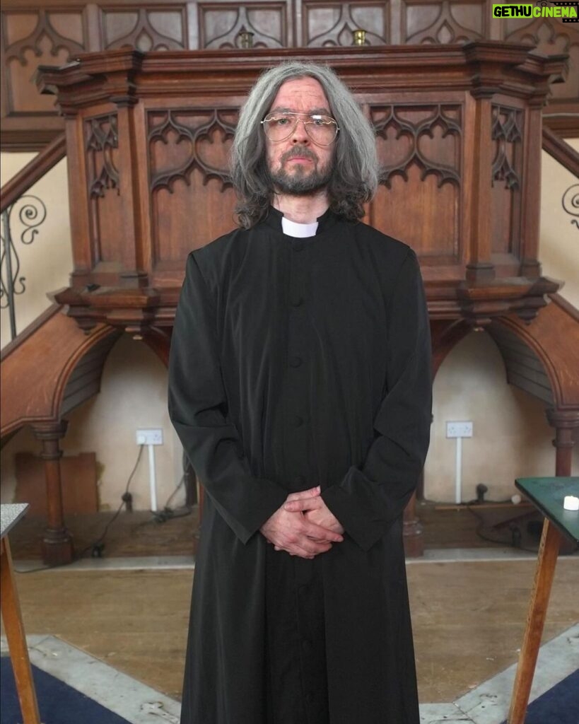 Seán McLoughlin Instagram - I played a priest in Dan and Phil’s newest video. It was very fun!