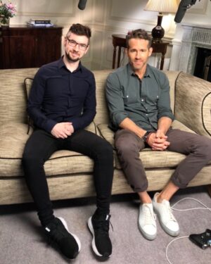 Seán McLoughlin Instagram - 3 years ago I met Ryan Reynolds (career highlight).
Today Free Guy comes out, a movie that i’m in with Ryan! Life is crazy sometimes!! Excited for you all to see it, share your impressions with me