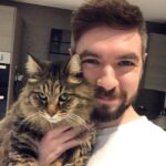 Seán McLoughlin Instagram – Evelien moved in recently so now i’m officially a cat dad!
