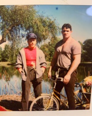 Sean Carrigan Instagram - 1999, me and @tighecullinane in “Eating & Weeping”.