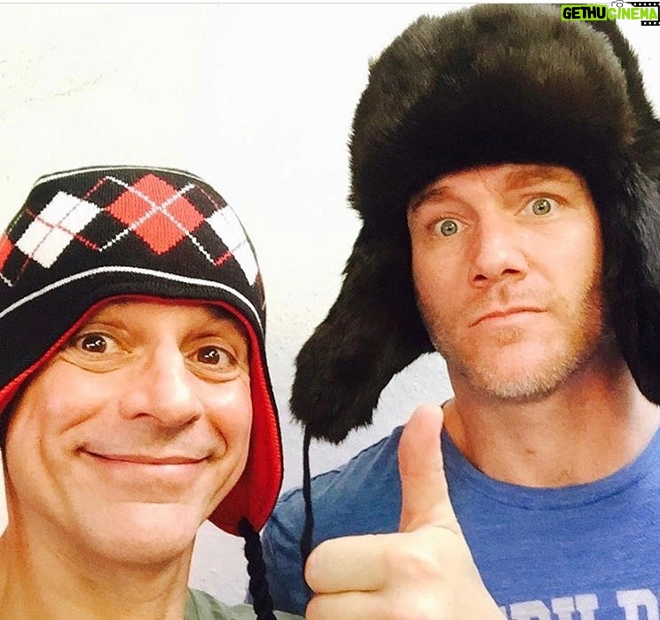 Sean Carrigan Instagram - Happy Birthday to my partner in crime, and one of the coolest dudes you’ll ever meet. Despite these dumb ass hats. Love ya brotha. @christianjleblanc