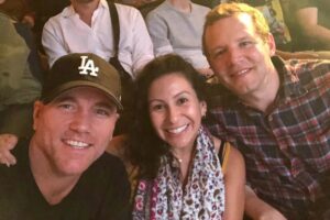 Sean Carrigan Instagram - With the Improv elite.
@ashlyjustine @mattgorrek