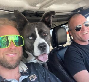 Sean Carrigan Instagram - This dog knows he’s funny. #Jack @thegbud