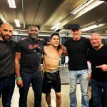 Sean Carrigan Instagram - Incredible night. Could not be more proud of my good friend @rorykarpfdirector on his big win last night. Got to help him get ready for this fight, & cheer him on alongside some absolute greats in the fight game. Congrats my brother, you did it! #KarpfForTheWin @furyfighting @mattserrabjj and outstanding corner work from @dinthomas & @jaredflashgordon National Western Complex