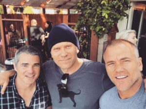 Sean Carrigan Instagram - Two of the coolest you’ll ever meet. @ian.chisholm.5055 @markrosspelle