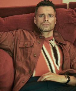 Sebastian Stan Instagram - @lofficielusa + #margotrobbie = DREAM 🙌🏼 Photographer: @gregswalesart  Styling: @mjonf Grooming: @jamie_grooming Interview: #MargotRobbie Writer: @sabrinaabbas_ Casting: @laurentabach Production: @noted.collective __ Extremely grateful.