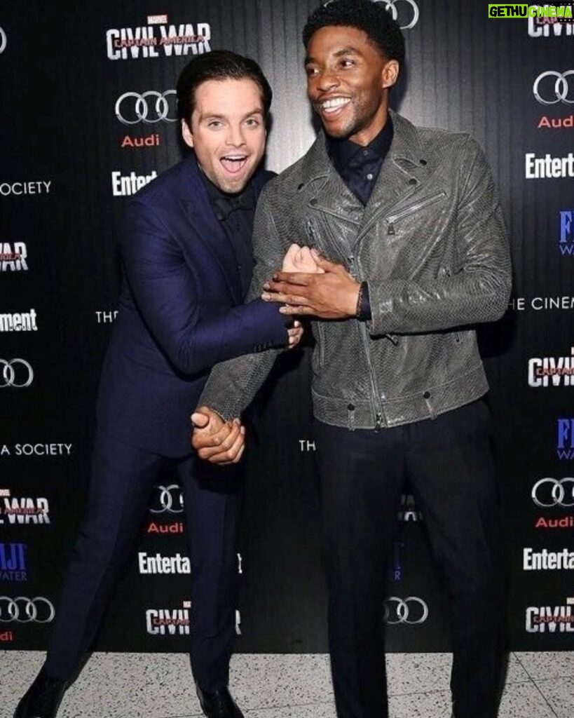 Sebastian Stan Instagram - Today is beyond devastating to comprehend. Just shock and pain...I was in awe of Chadwick, as an actor, in his commitment to the work and as a human. I looked up to him. The way he carried himself, how thoughtful and mindful he was, how generous...he elevated everyone around him. None of it makes sense to me. There was so much more coming from this man. It’s such a loss. Such a shame.