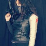 Sebastian Stan Instagram - Long hair? ✔️ Metal arm? ✔️ Misunderstood menacing spirit? ✔️ These #WinterSoldier costumes are blowing my mind! 🤯 Thanks for sharing with me and have a safe and Happy #Halloween 🎃