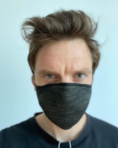 Sebastian Stan Instagram - Well this feels weirdly familiar... #biliomask #staysafe