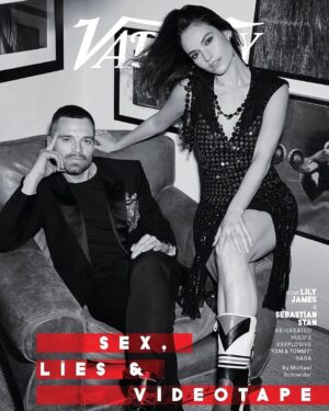 Sebastian Stan Instagram - Thank you @variety for having us on the cover! @pamandtommyonhulu Feb 2 #PamAndTommy 
❤️‍🔥❤️‍🔥❤️‍🔥

📸: @alexilubomirski