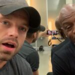 Sebastian Stan Instagram – Lots of Love and many Thank You’s from 2 old 🦁🦁! @ironfist1_