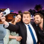 Sebastian Stan Instagram - Thank you @j_corden for having me on the @latelateshow tonight and reminding me about the date I was on last time I saw you on it! #LateLateShow #sharonstone