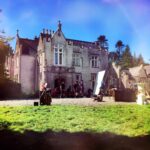 Sebastian Stan Instagram - #wehavealwayslivedinthecastle (when “we” were younger) is now playing in select theaters and on @AppleTV . Don’t miss the incredible performances of @taissafarmiga and @alexandradaddario in #StaciePasson ‘s beautiful film! Here’s some behind the scenes photos from Ireland in 2016. Time flies...