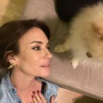 Sema Şimşek Instagram - #şişmanjack 💛🩵 havlangaçım benim. #semasimsek #nofilter #tb